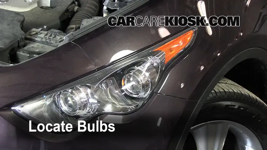 2010 Infiniti FX35 3.5L V6 Lights Parking Light (replace bulb)
